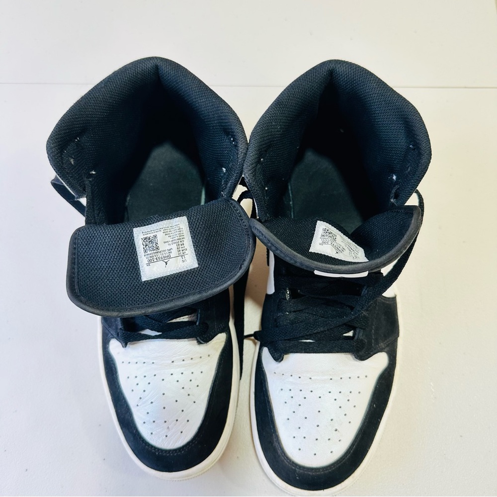 Nike Air Jordan 1 Mid Basketball Shoe Mens DH6933-100 Diamond Shorts Size 11 - Picture 5 of 8